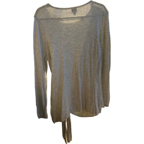 A New Day sweater beige with tie in front size XXL - Picture 3 of 3